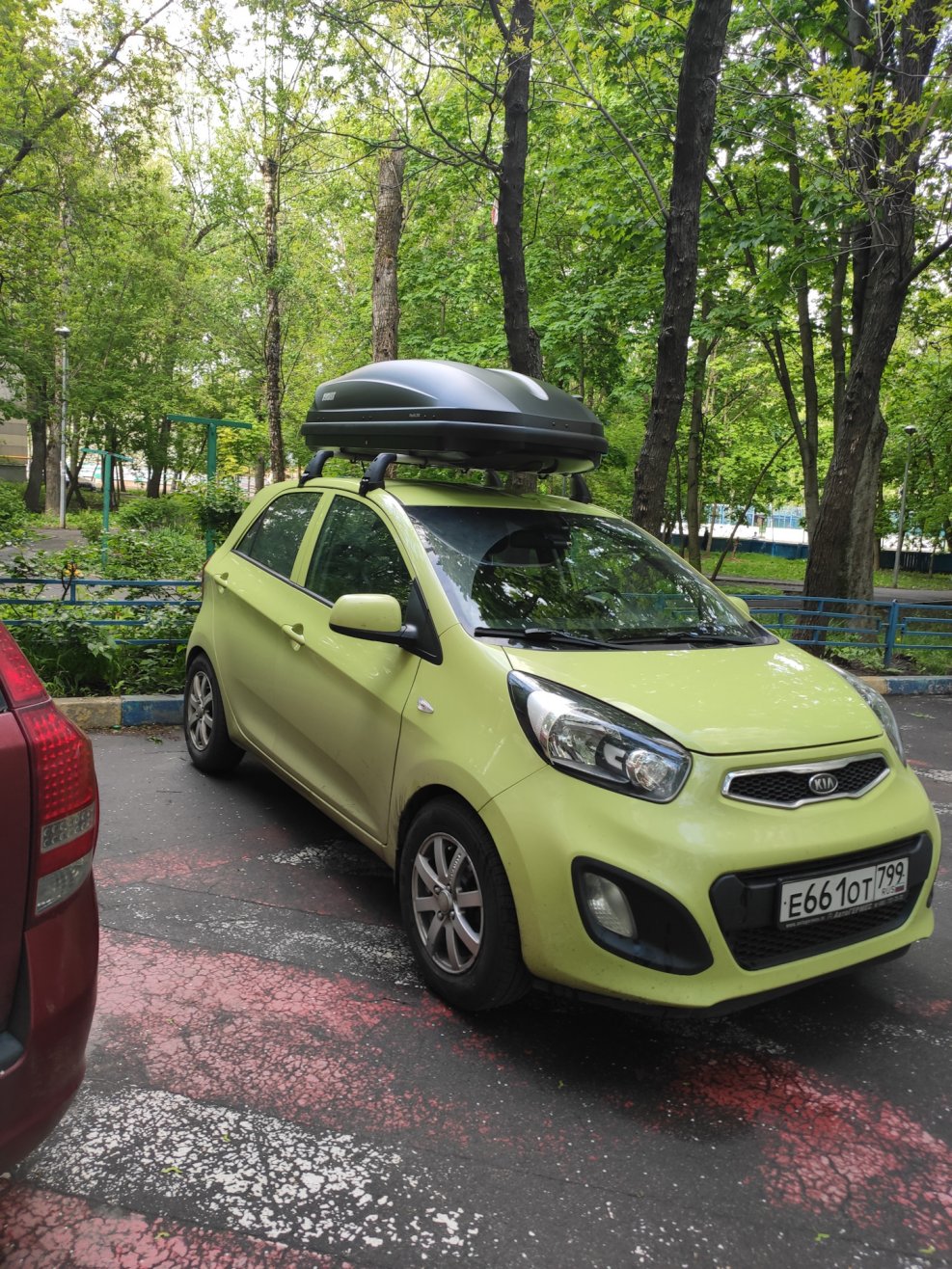 Kia Picanto 2019 багажник