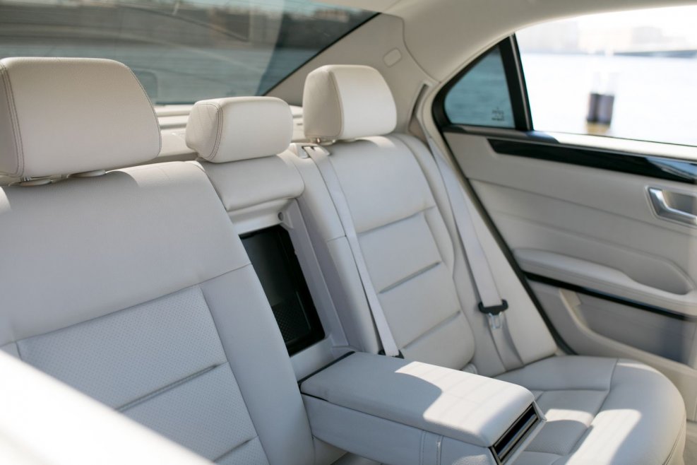 Мерседес w212 салон белый