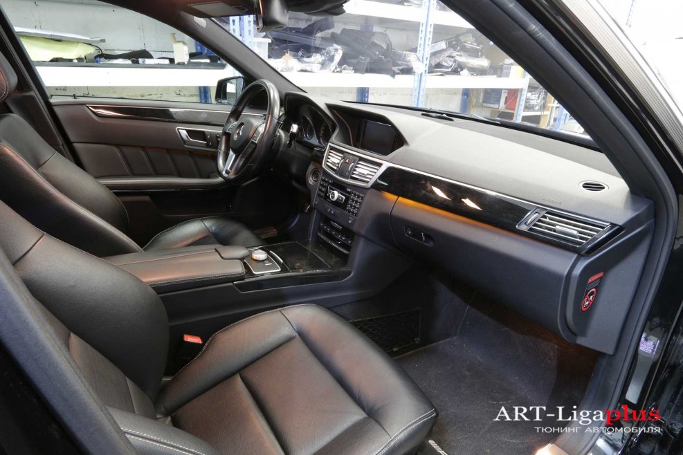 Мерс w212 салон