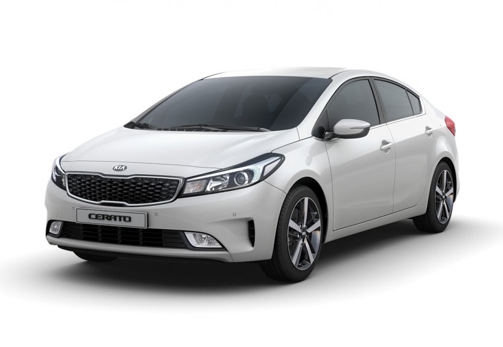 Kia Cerato 2016 белая