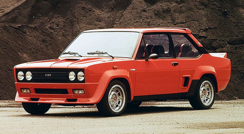 Fiat 131 Blue