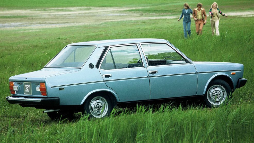 Fiat 131 Mirafiori в "профессионале"