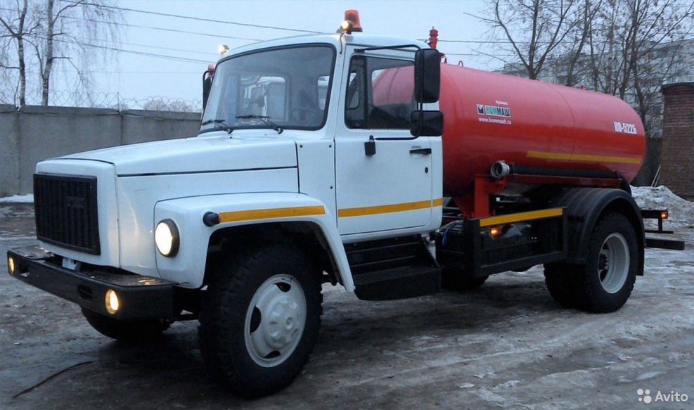 ГАЗ 3309 ассенизатор