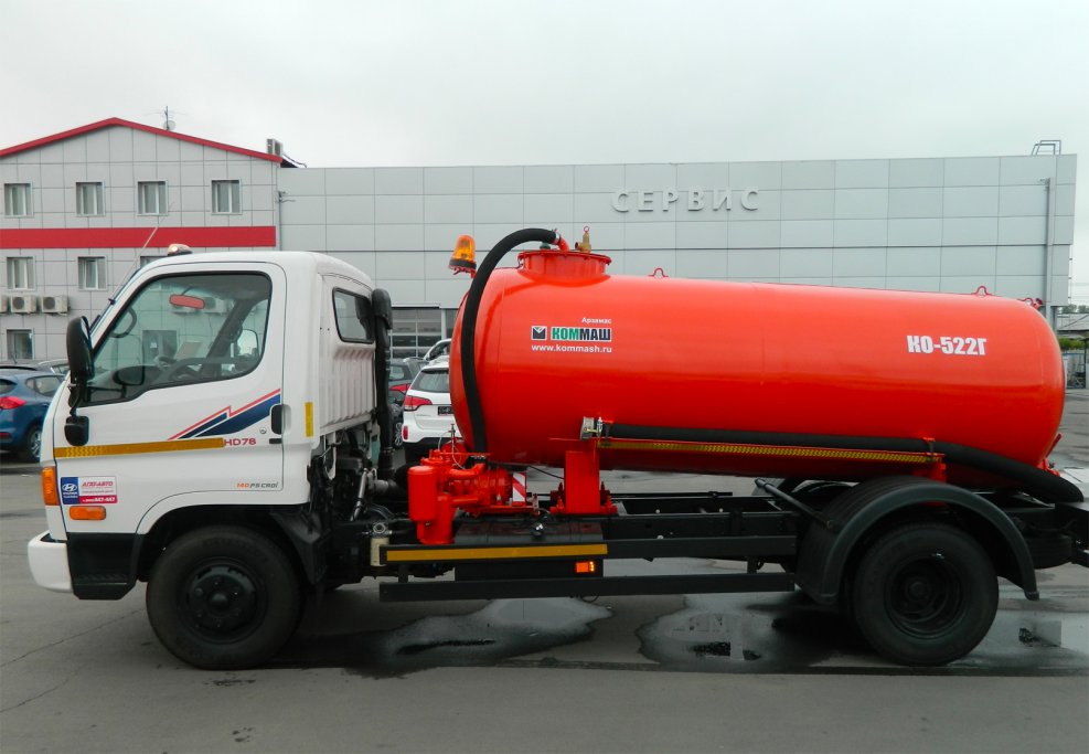 Ассенизатор Hyundai 5м3