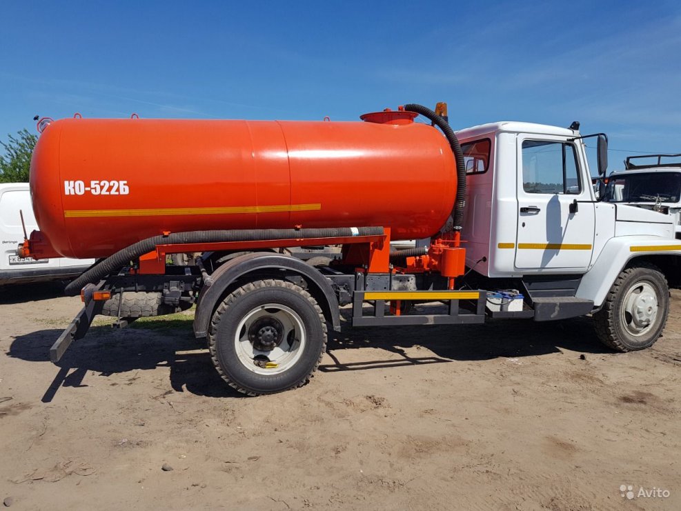 Ассенизаторский ГАЗ 3309 5 куб
