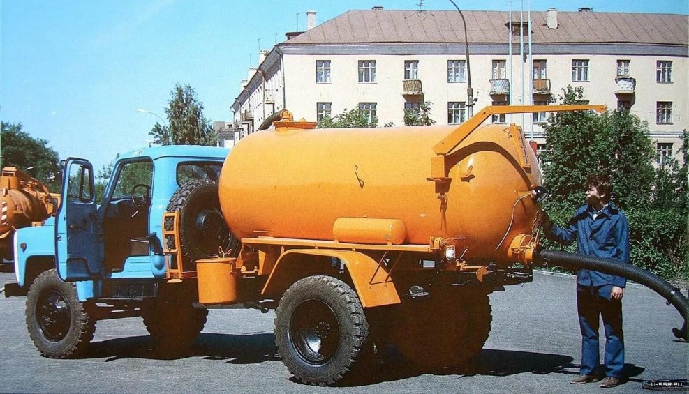 ГАЗ 503 ассенизатор