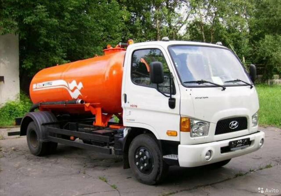 Хундай hd72 ассенизатор