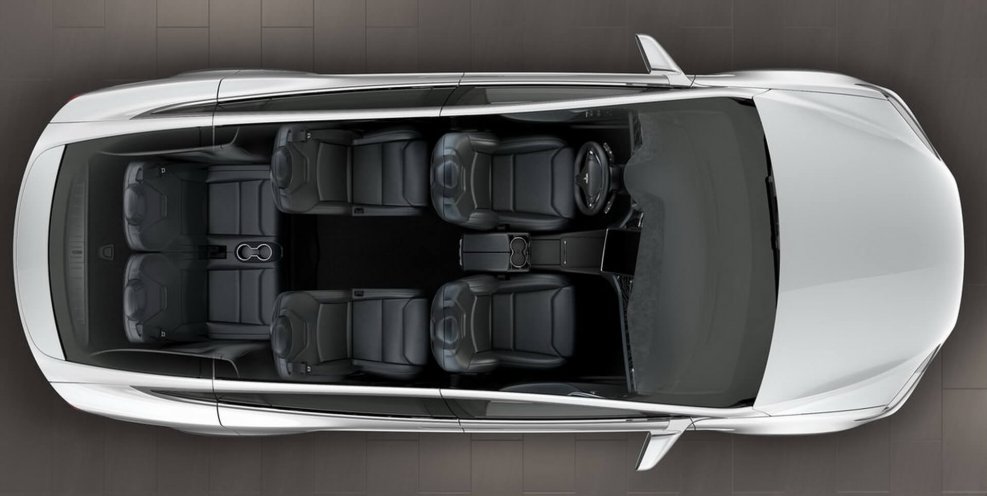 Tesla model x 6 мест