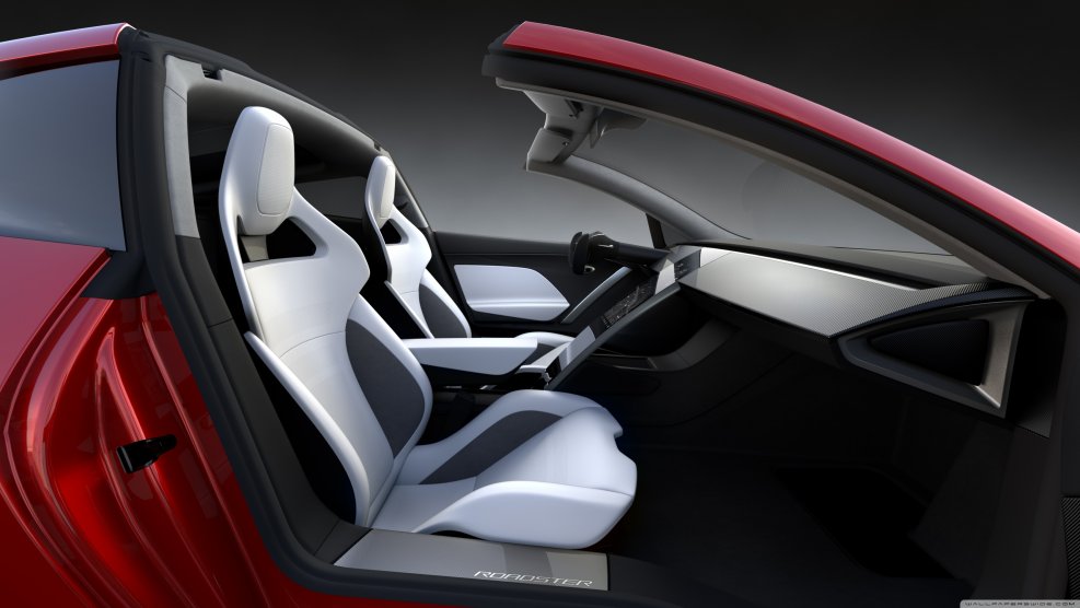 Tesla Roadster 2020 салон