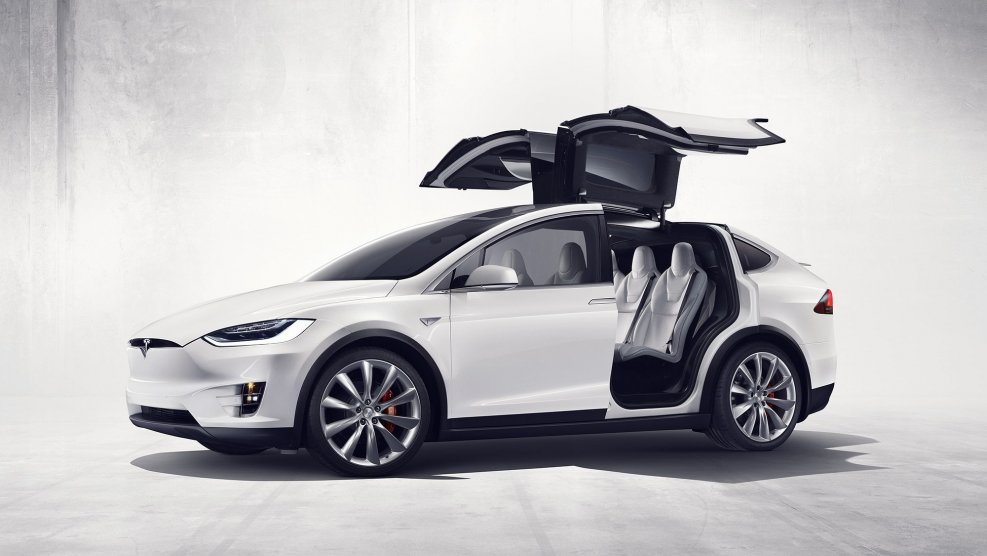 Tesla model x 6 мест