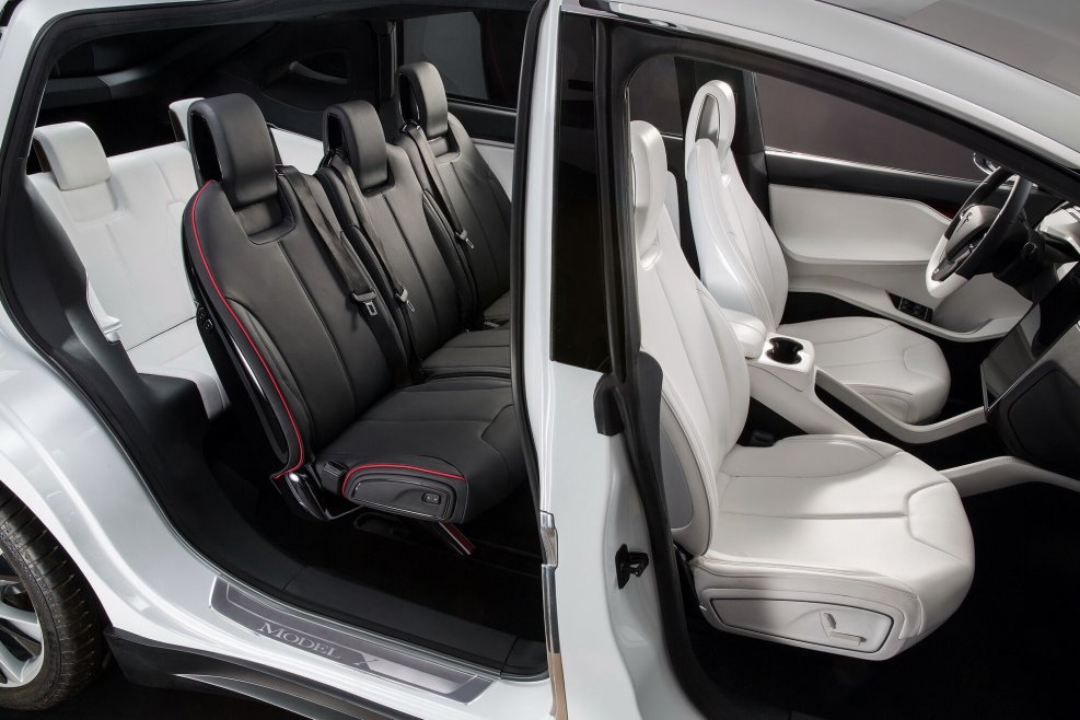 Тесла model x сиденья