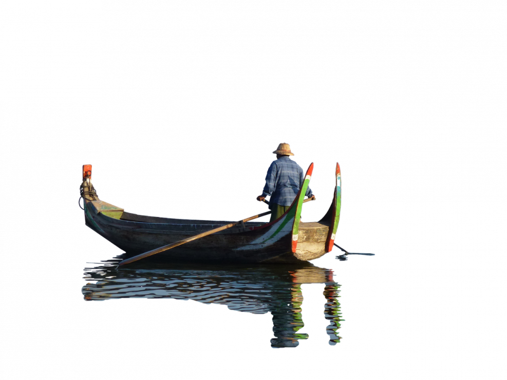 Человек в лодке