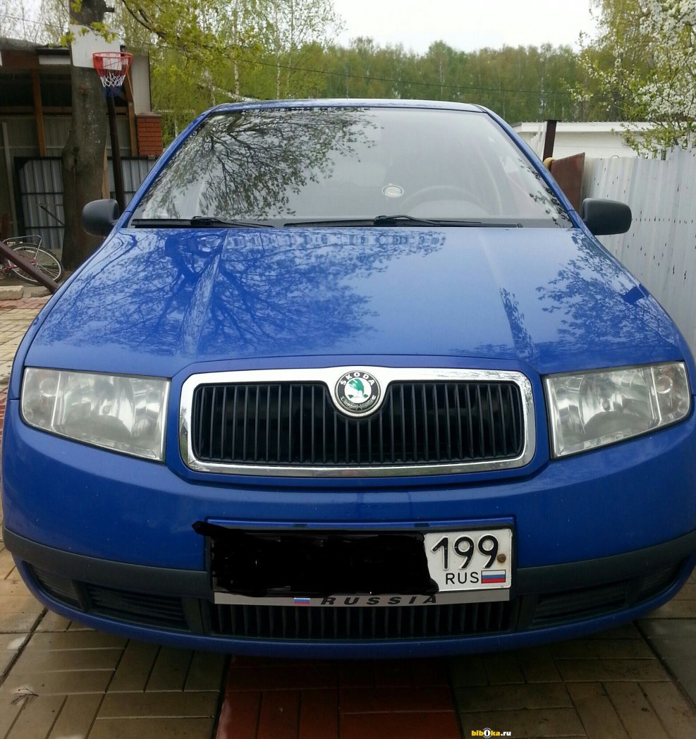 Шкода Фабия 2002 зафиксирова