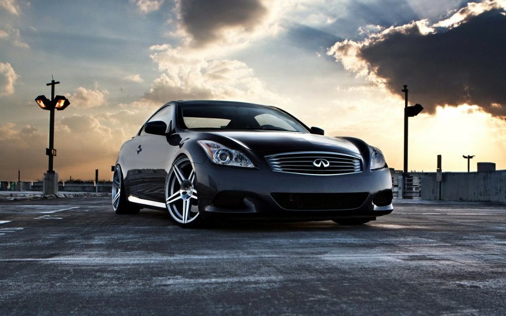 Инфинити g37 черная