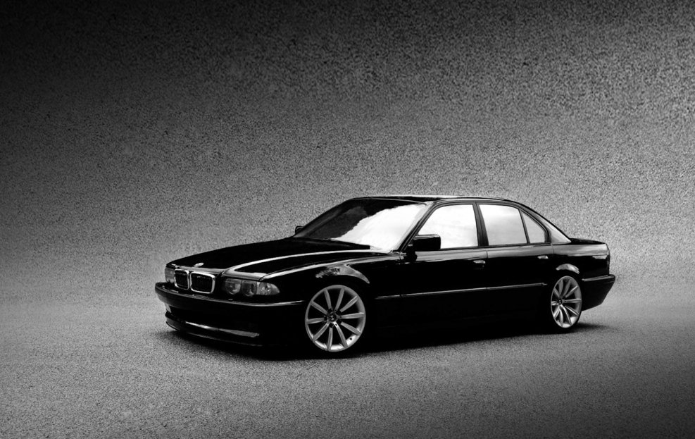 Обои BMW 750i e38