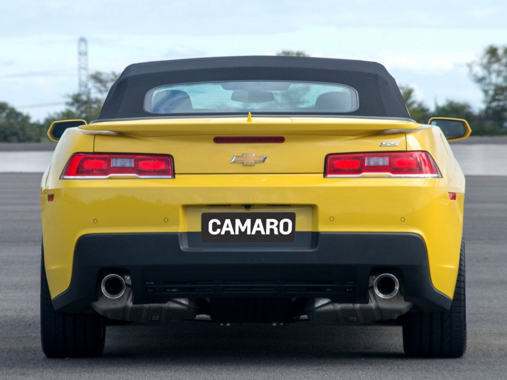 Chevrolet Camaro SS 2019 сзади