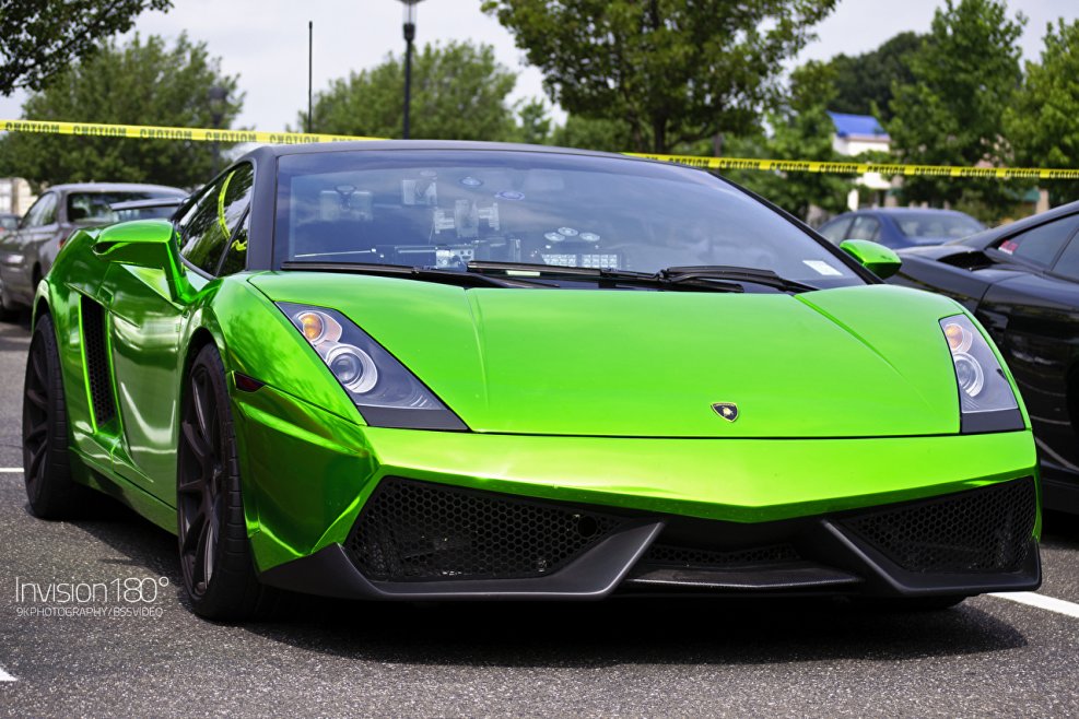 Lamborghini Gallardo Superleggera Green