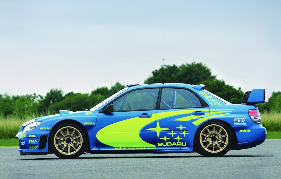 Субару Импреза WRX гоночная