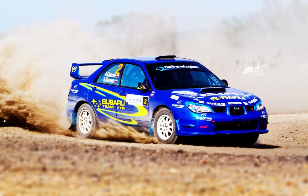 Subaru Impreza Rally car