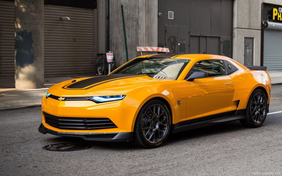 Chevrolet Camaro 2017 желтый