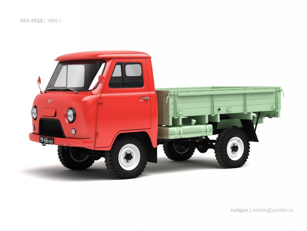 УАЗ 3303 бортовой 1995г головастик