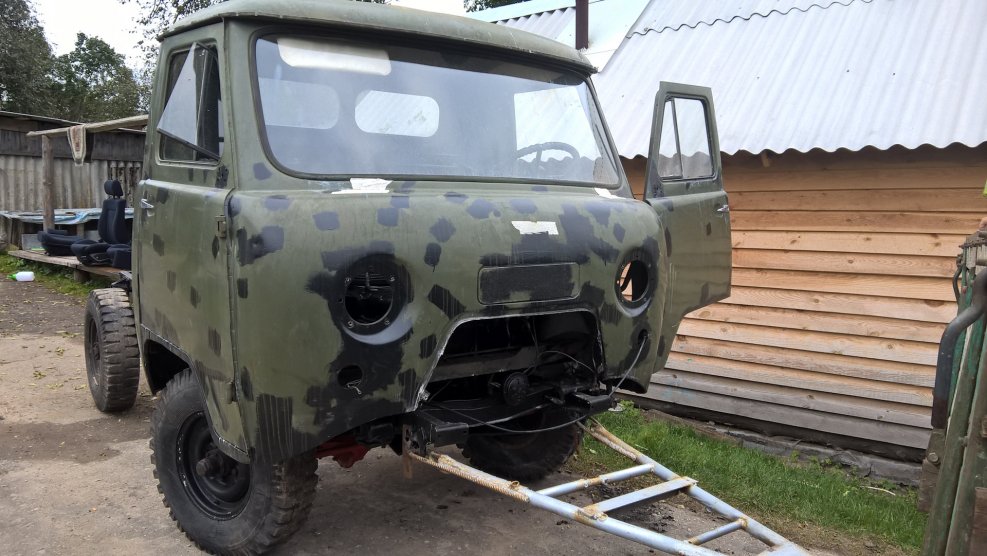 УАЗ головастик бортовой 3303