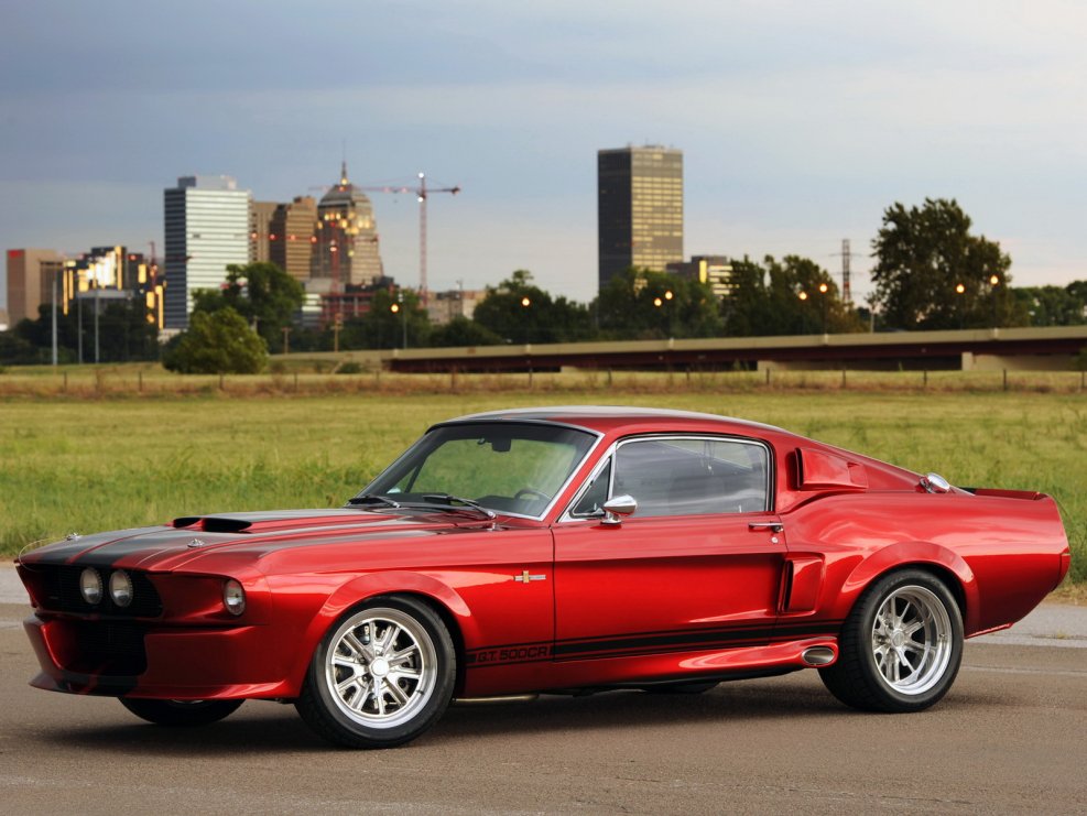 Ford Mustang Shelby 1967 красный