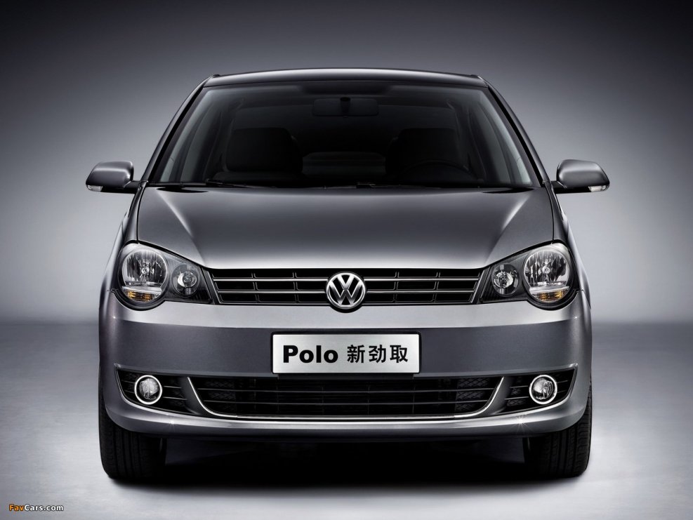 Volkswagen Polo sedan 2010 China