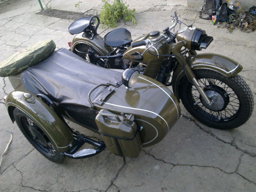 Мотоцикл м-72 и к 750
