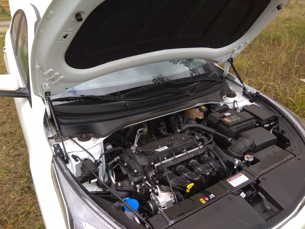 Kia Rio 4 под капотом