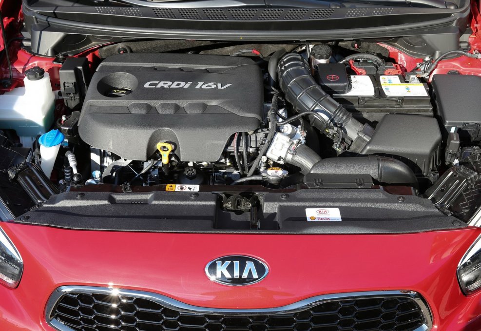 Kia Rio 1.6 подкапотное