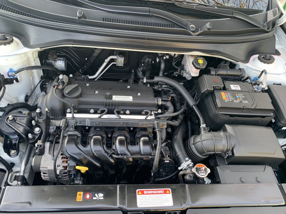 Kia Rio 3 подкапотка