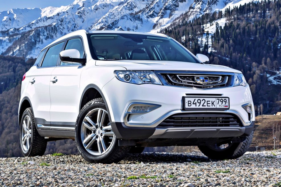 Новый Geely Atlas 2019