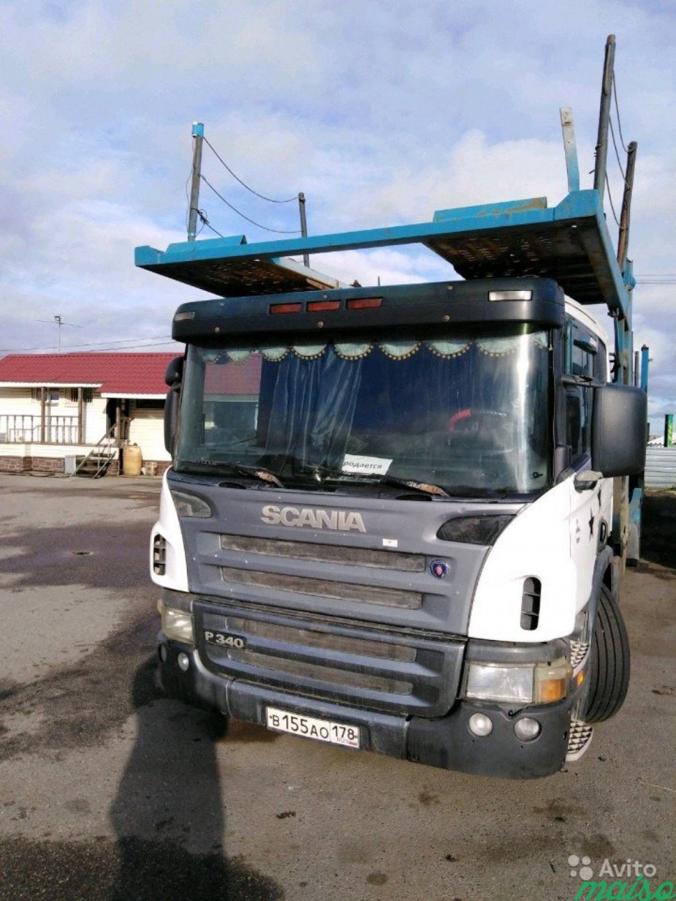 Скания автовоз р 340