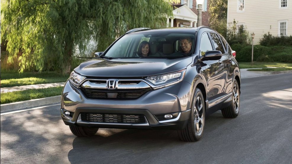 Honda CR-V 2020 серый