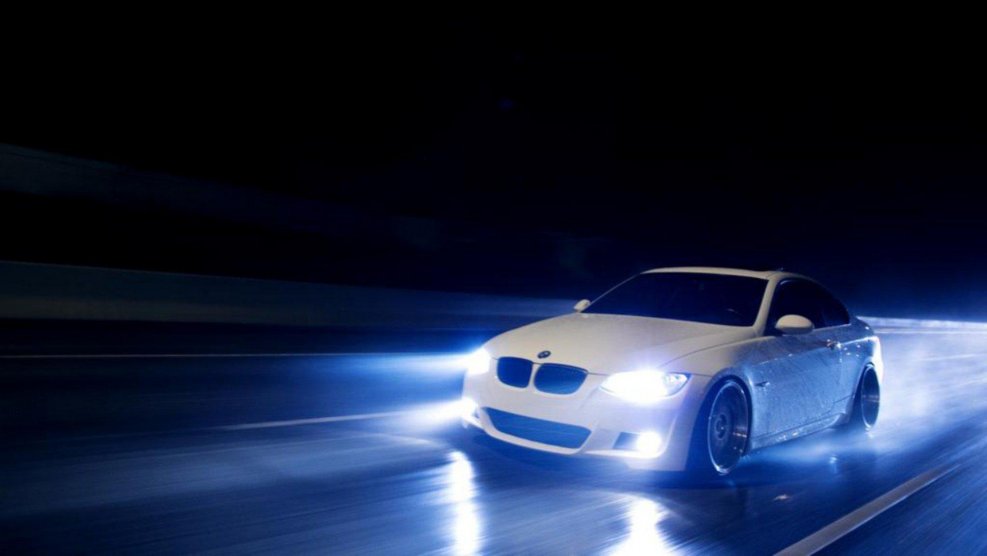 Ночное BMW e92