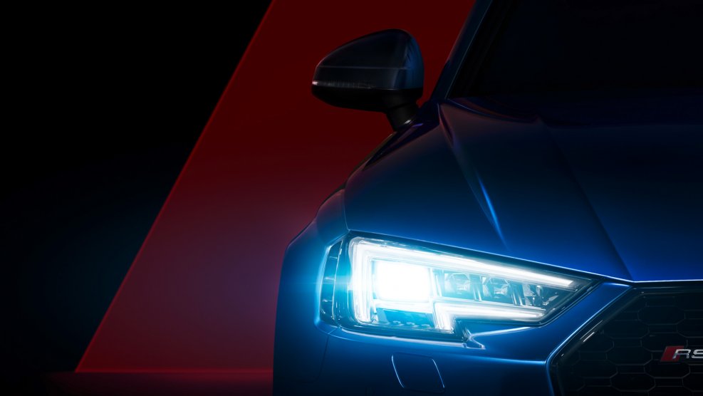 Ауди rs6 оптика в темноте