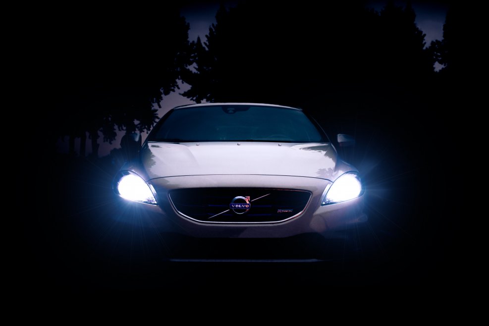 Volvo s60 2012 в темноте