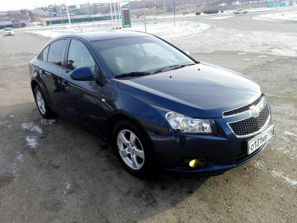Chevrolet Cruze 2011 синий