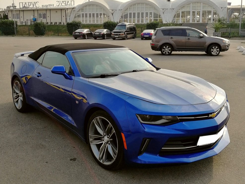 Chevrolet Camaro vi, 2016