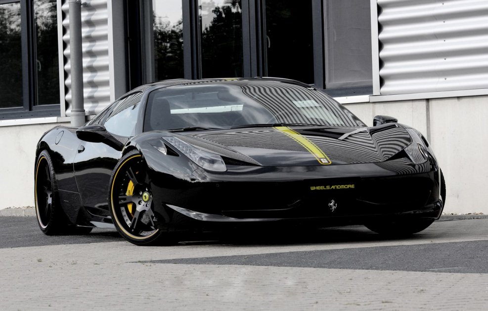 Феррари 458 черная