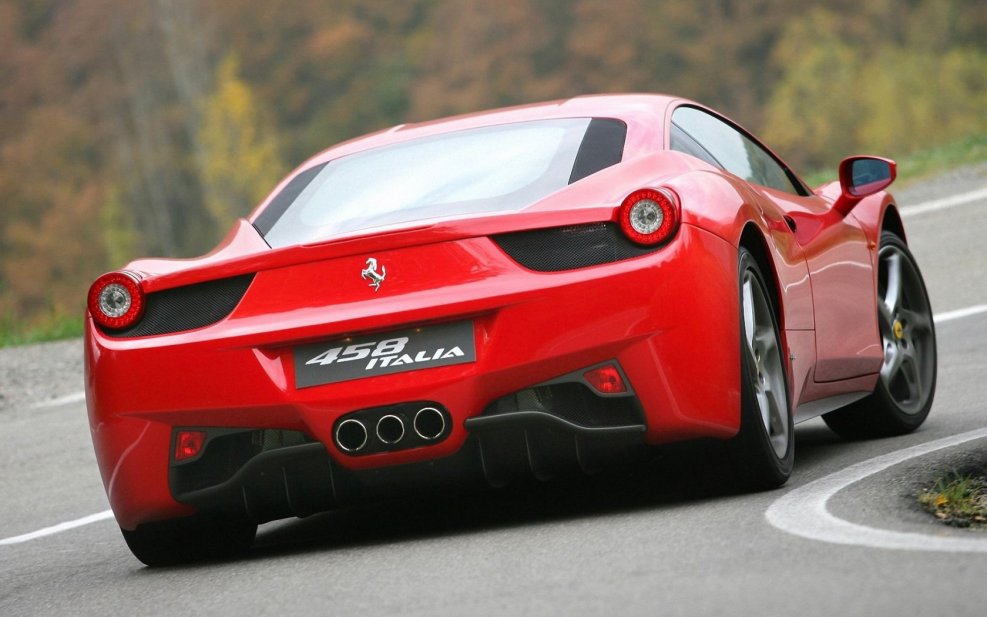Ferrari 458 Italia Motor