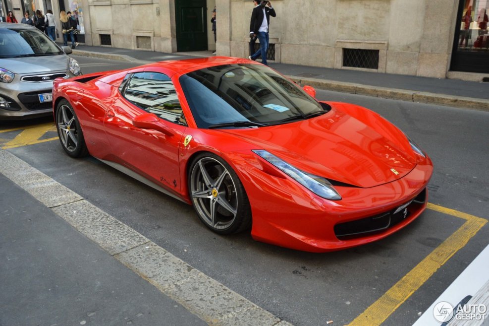 Ferrari 458 Italia Rear