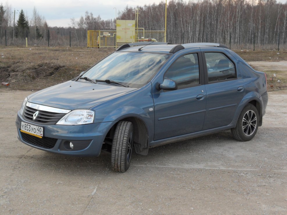 Renault Logan рейлинги