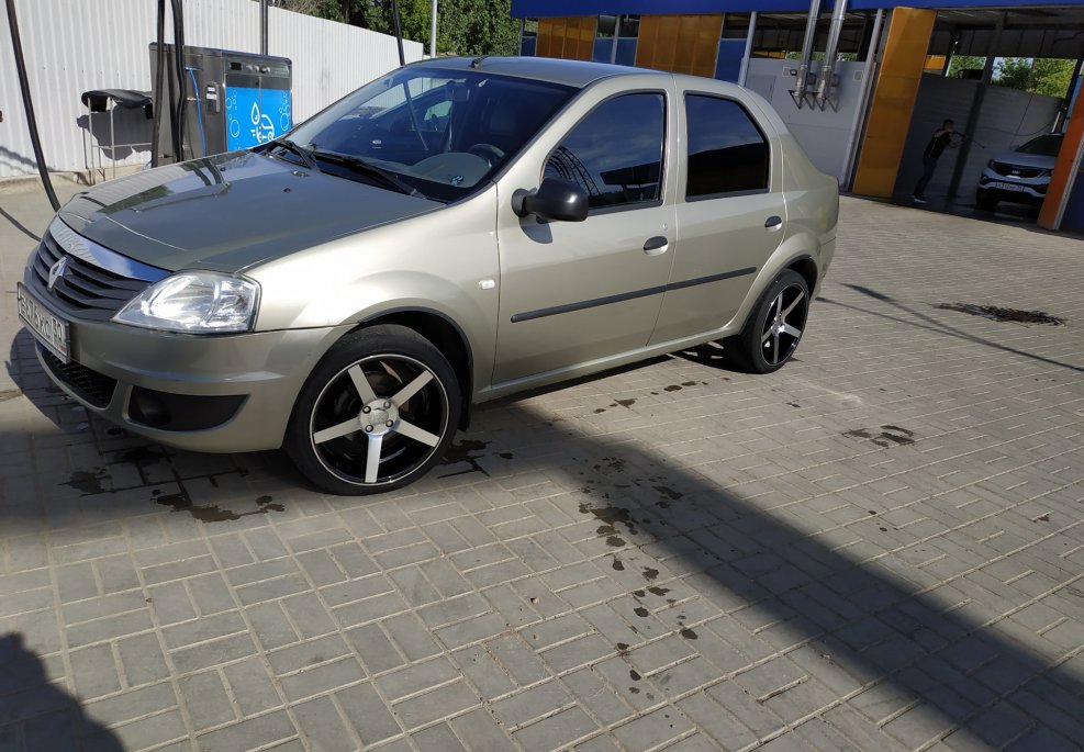 R16 на Рено Логан 1