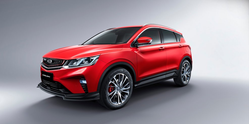 Geely Coolray красный