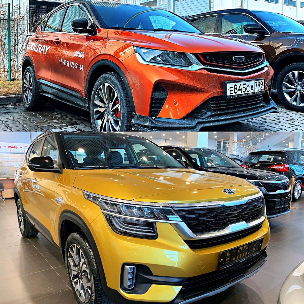 Geely Coolray кроссовер (flagship Sport)