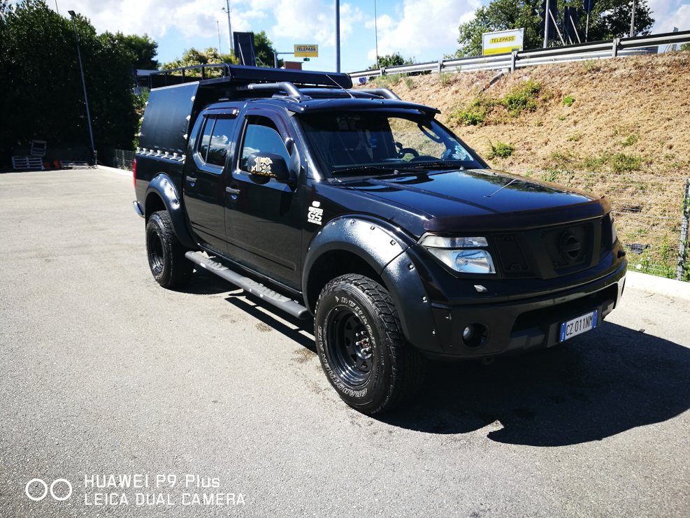 Nissan Navara бушвакеры