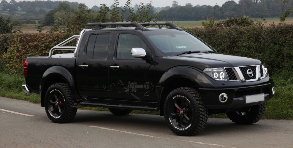Пороги на Nissan Navara 2016