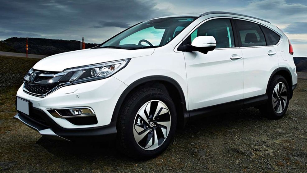 Honda CR-V 2014 белый